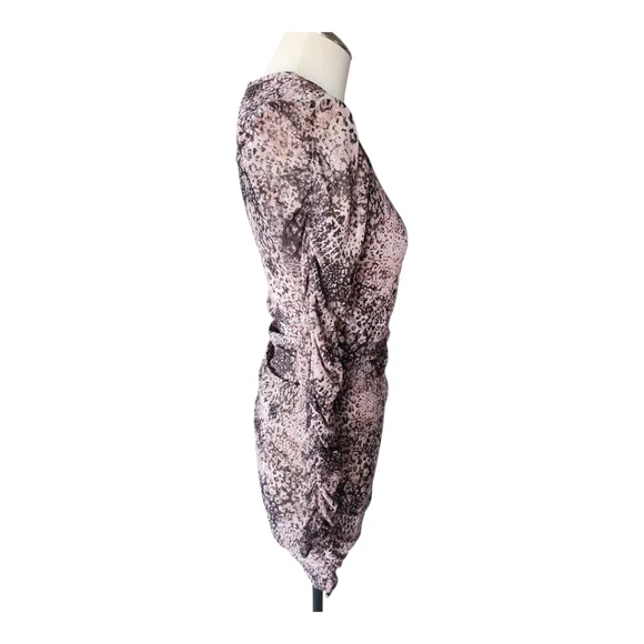 Steve Madden BB Dakota “Walk This Way” Tan Animal Print Bodycon Dress M - Picture 2 of 10